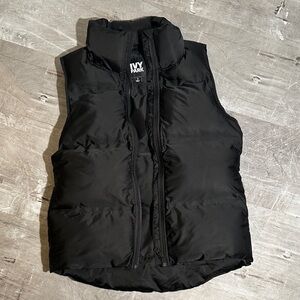 IVY PARK Black Quilted Vest